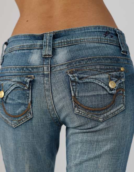 Vintage Unbranded S bootcut jeans in blue, 4 of 4
