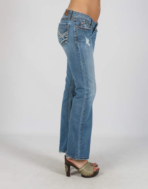 Vintage Unbranded S bootcut jeans in light blue, 2 of 4