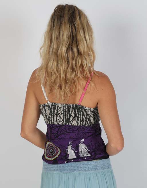 Vintage Unbranded S cami in baby pink, 2 of 4