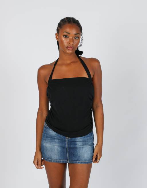 Vintage Unbranded S cami in black