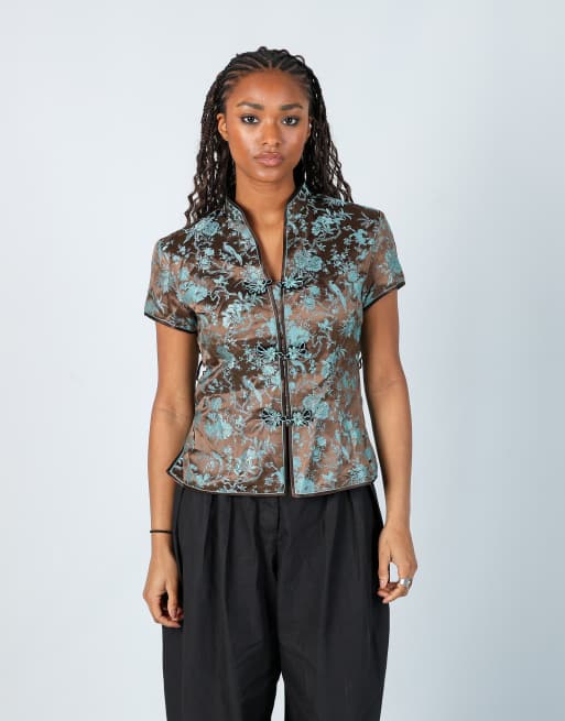 Vintage Unbranded S cami in brown