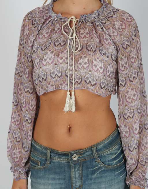 Vintage Unbranded S cami in lilac purple, 4 of 4