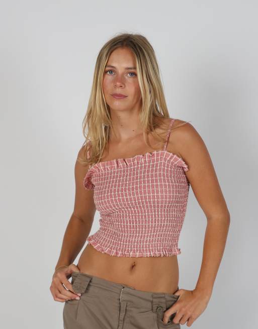 Vintage Unbranded S cami in red