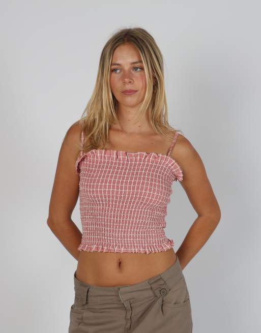 Vintage Unbranded S cami in red, 3 of 4