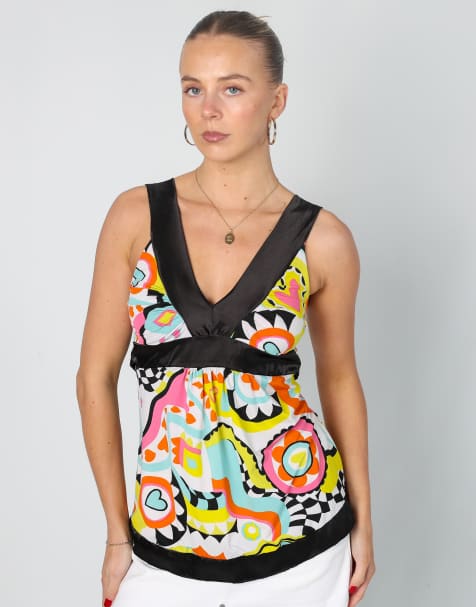 Vintage Unbranded S cami in white - view 1