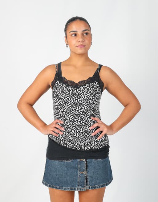 Vintage Unbranded S cami in white