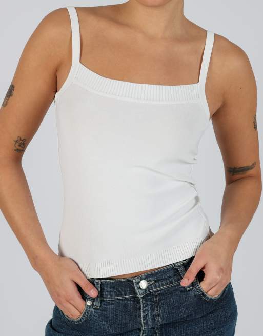 Vintage Unbranded S cami in white, 4 of 4