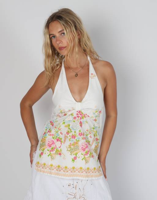 Vintage Unbranded S cami in white