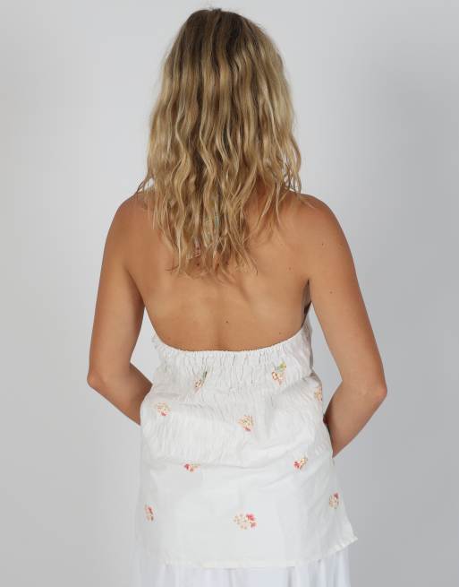Vintage Unbranded S cami in white, 2 of 4