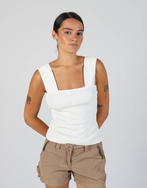 Vintage Unbranded S cami in white