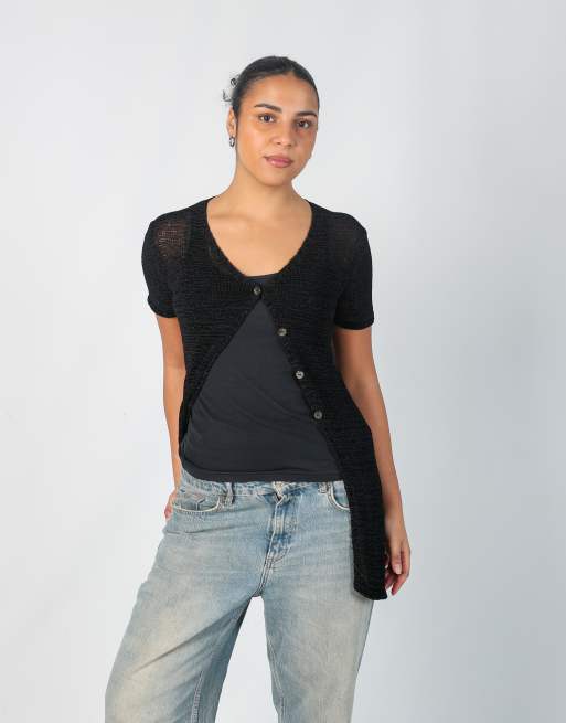 Vintage Unbranded S cardigan in black