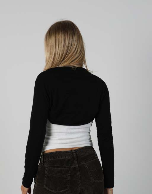 Vintage Unbranded S cardigan in black, 2 of 4
