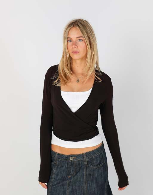Vintage Unbranded S cardigan in brown, 1 of 4