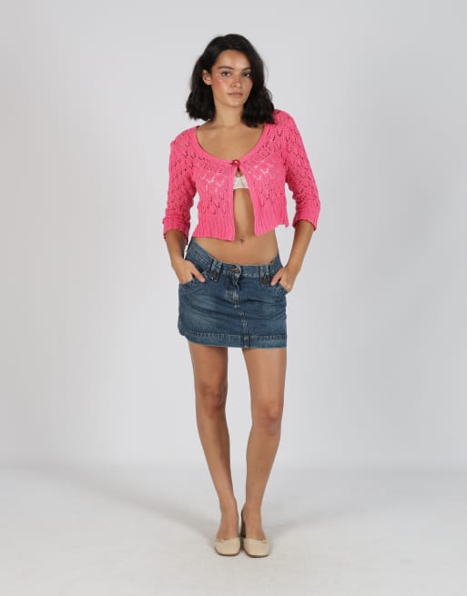 Vintage Unbranded S cardigan in pink