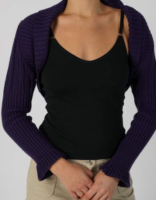 Vintage Unbranded S cardigan in purple, 4 of 4