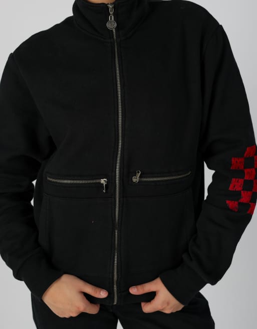 Vintage Unbranded S casual jacket in black, 4 of 4