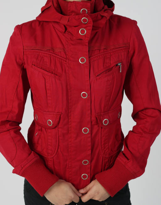 Vintage Unbranded S casual jacket in red, 4 of 4