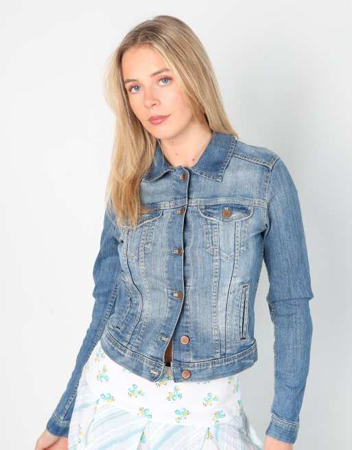 Vintage Unbranded S denim jacket in blue