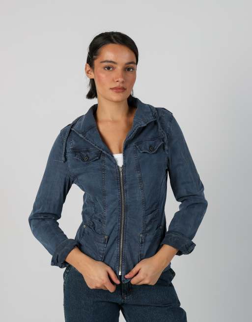 Vintage Unbranded S denim jacket in blue, 1 of 4