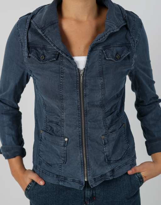 Vintage Unbranded S denim jacket in blue, 4 of 4