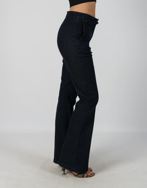 Vintage Unbranded S flare jeans in blue, 4 of 4