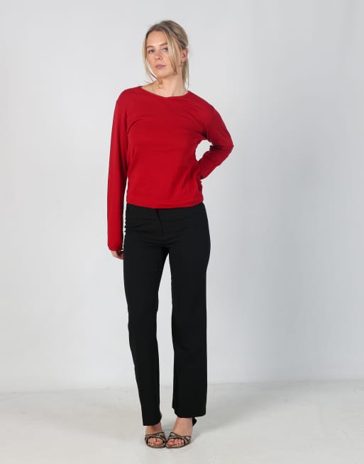 Vintage Unbranded S formal trousers in black