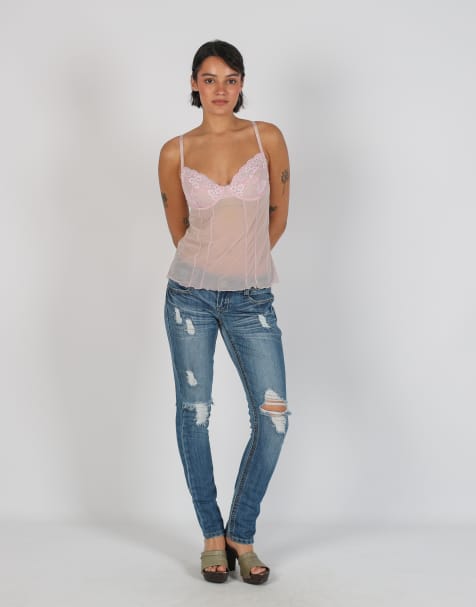 Vintage Unbranded S jeans in blue - view 1
