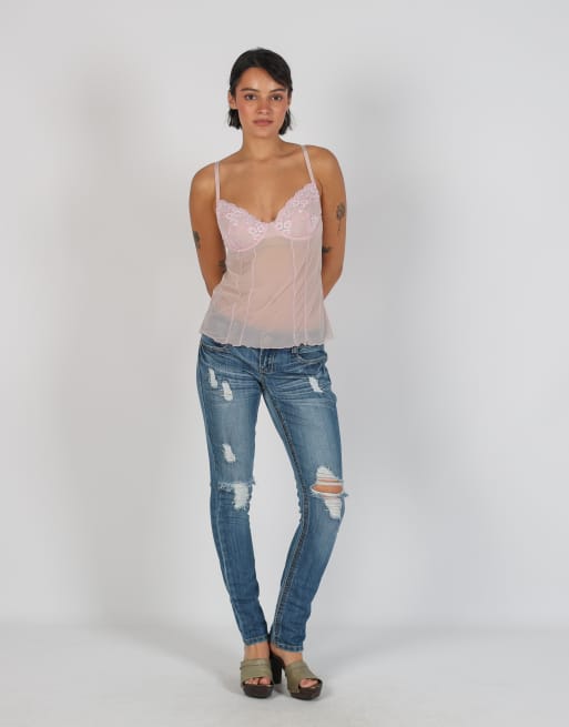 Vintage Unbranded S jeans in blue, 1 of 4
