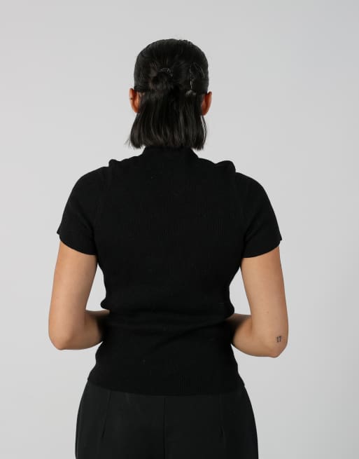 Vintage Unbranded S knitted jumper in black, 2 of 4