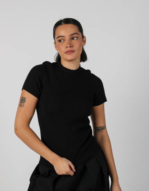 Vintage Unbranded S knitted jumper in black, 3 of 4