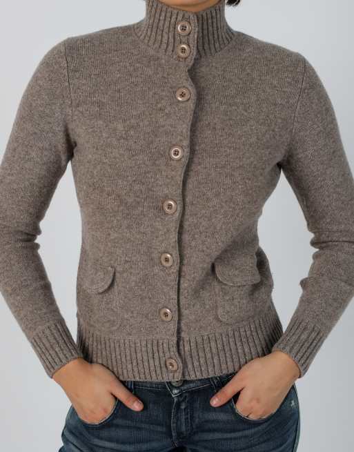 Vintage Unbranded S knitted jumper in brown, 4 of 4