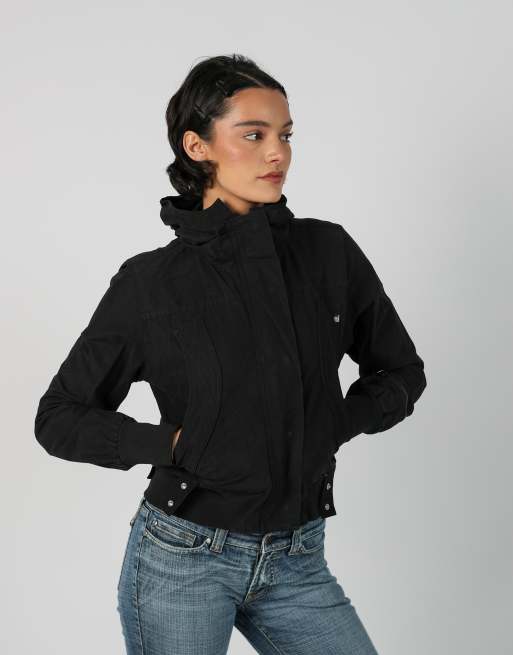 Vintage Unbranded S light jacket in black, 2 of 4