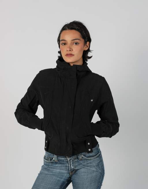Vintage Unbranded S light jacket in black, 3 of 4