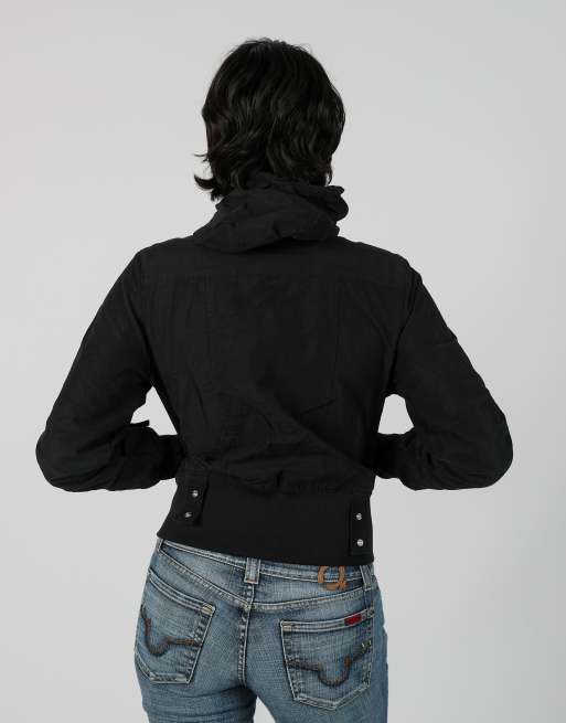Vintage Unbranded S light jacket in black, 4 of 4