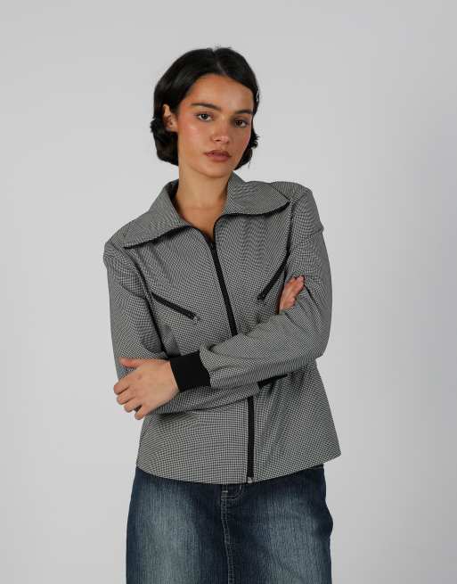 Vintage Unbranded S light jacket in black, 3 of 4