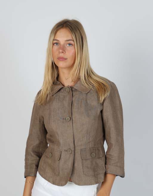 Vintage Unbranded S light jacket in brown