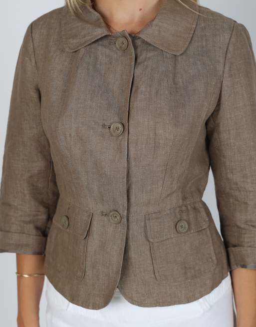 Vintage Unbranded S light jacket in brown, 4 of 4
