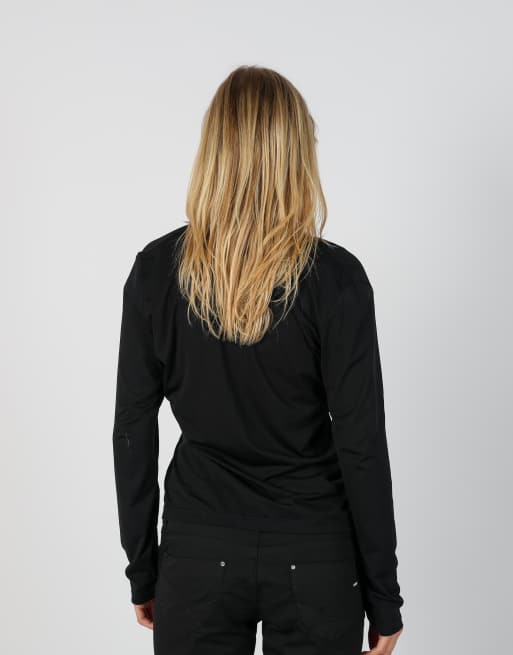 Vintage Unbranded S long sleeve top in black, 2 of 4