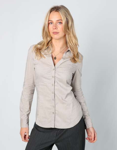 Vintage Unbranded S shirt in beige - view 1