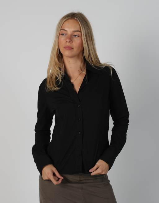Vintage Unbranded S shirt in black, 1 of 4