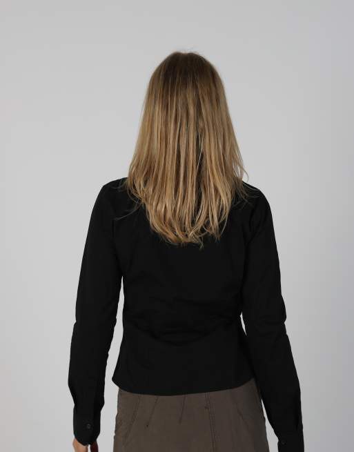 Vintage Unbranded S shirt in black, 2 of 4