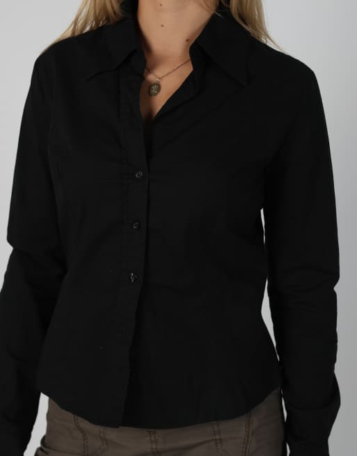Vintage Unbranded S shirt in black, 4 of 4