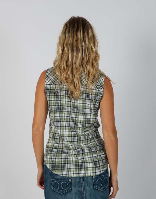 Vintage Unbranded S shirt in dark green, 2 of 4