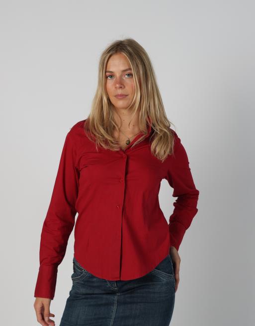 Vintage Unbranded S shirt in red, 1 of 4