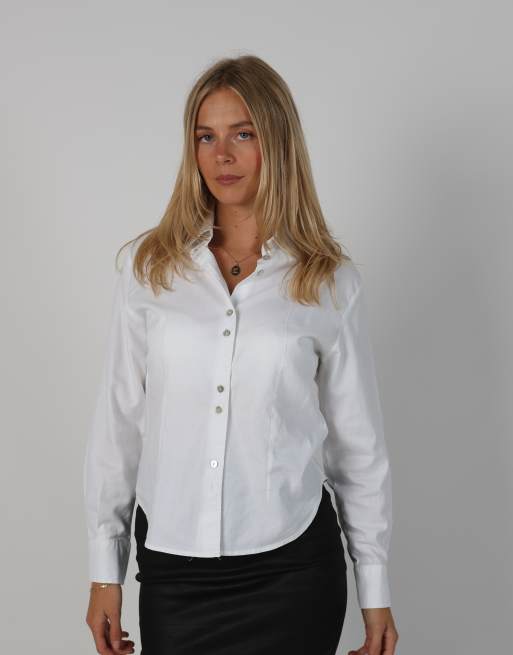 Vintage Unbranded S shirt in white, 1 of 4
