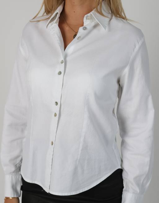Vintage Unbranded S shirt in white, 4 of 4