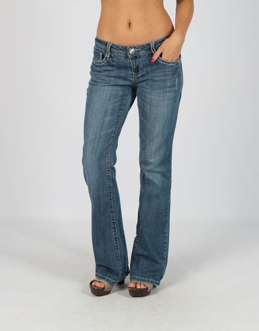 Vintage Unbranded S straight jeans in blue, 2 of 4