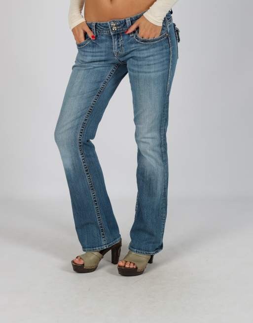 Vintage Unbranded S straight jeans in blue, 2 of 4