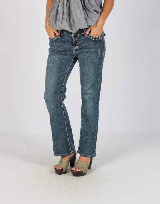 Vintage Unbranded S straight jeans in blue, 2 of 4