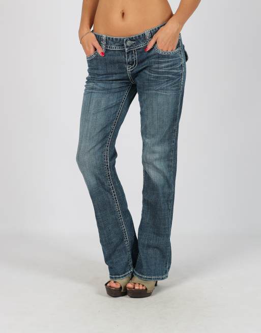 Vintage Unbranded S straight jeans in blue, 2 of 4